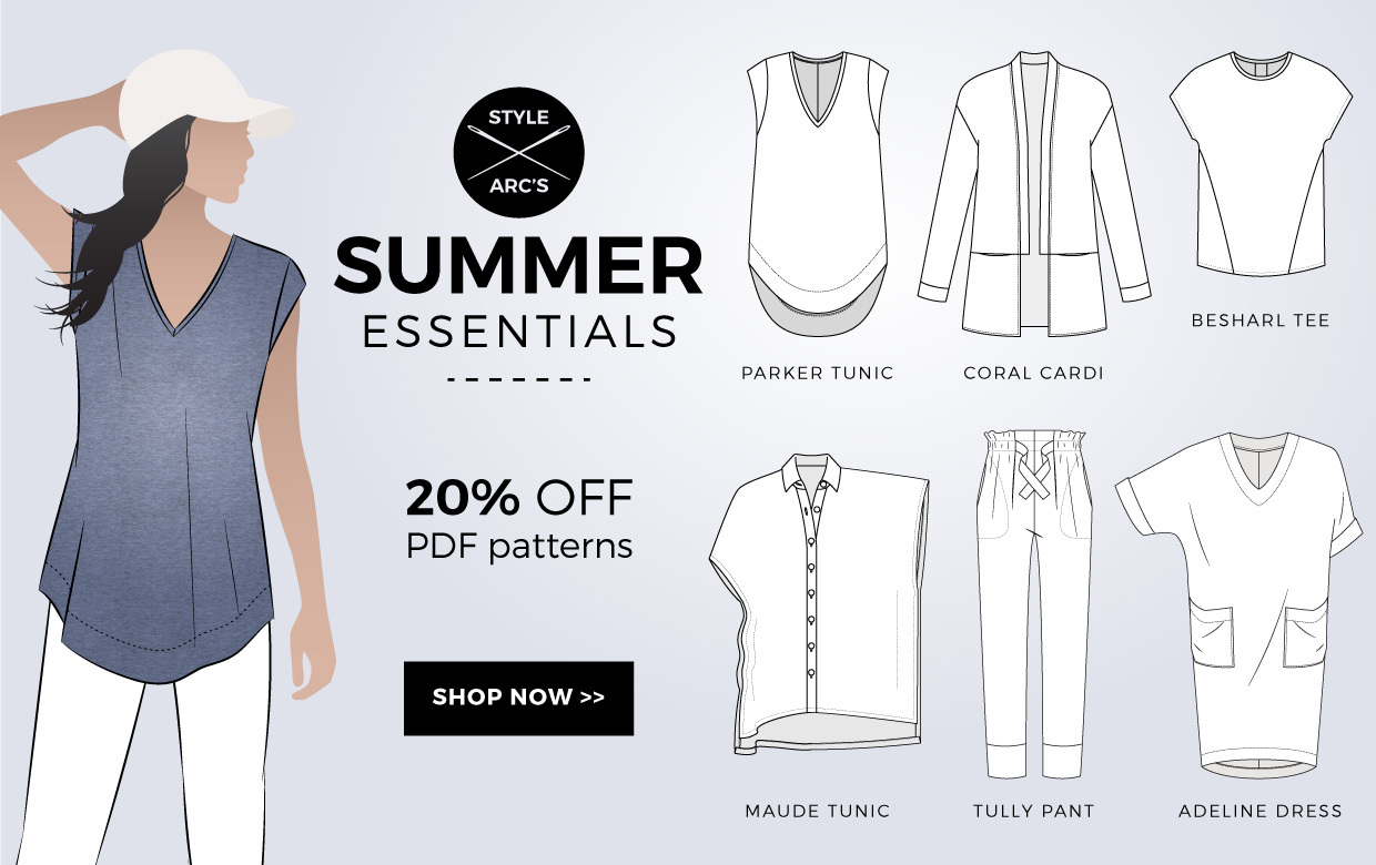 Summer Essentials Sewing Patterns on Sale Now!