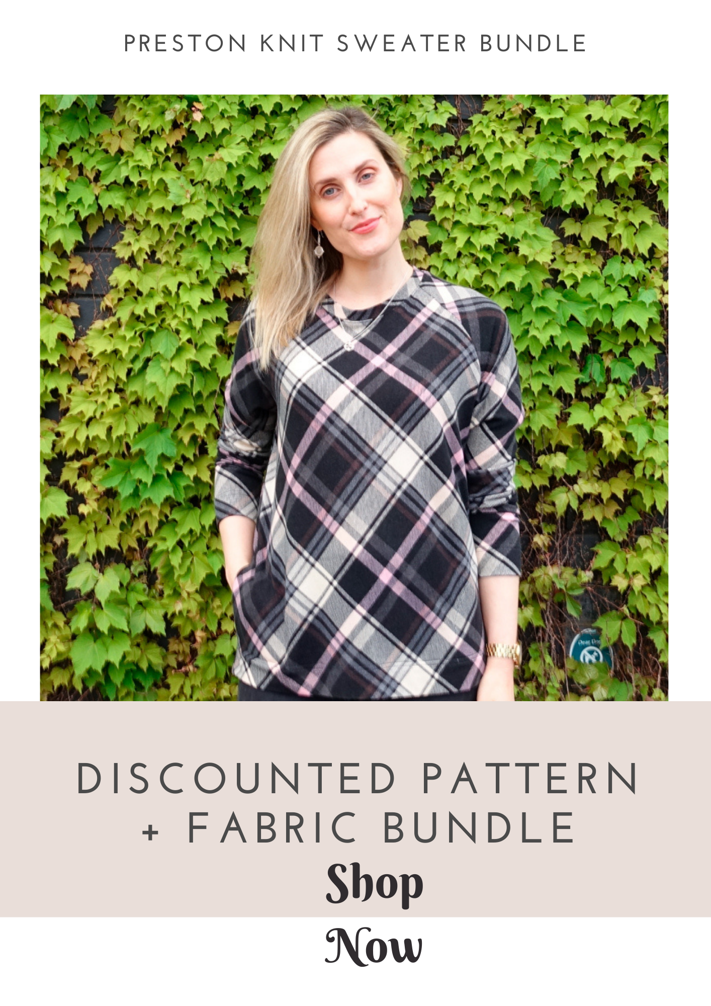 New Sewing Pattern Arrival Preston Knit Sweater Discounted Fabric Bundles Updates Style Arc