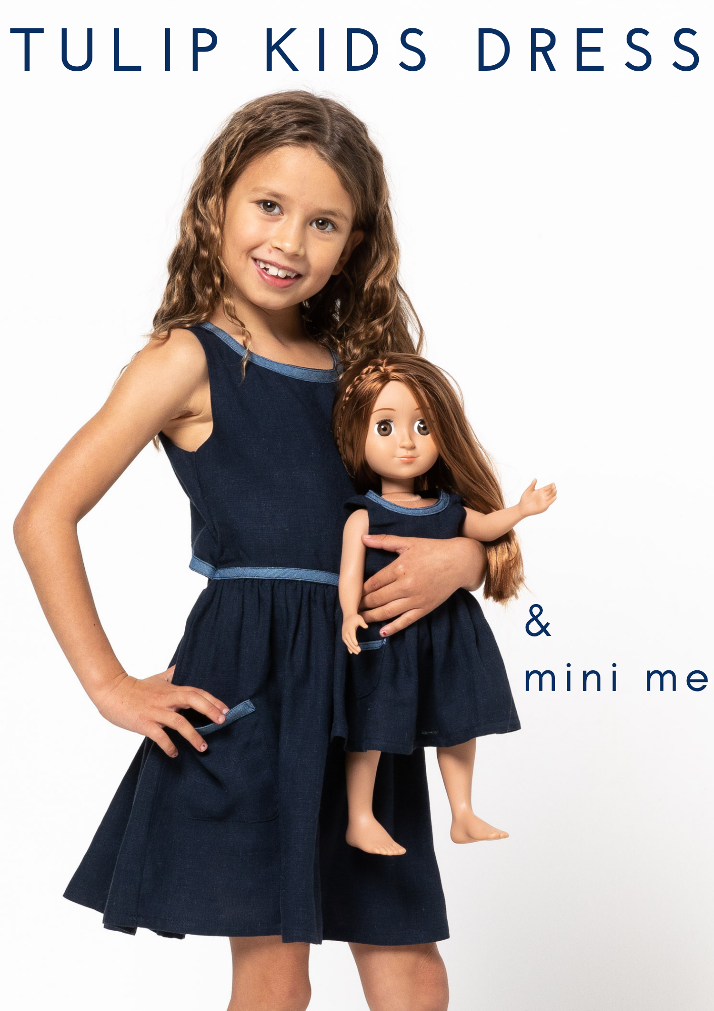 New Pattern Release - Tulip Kids Dress + mini tulip included