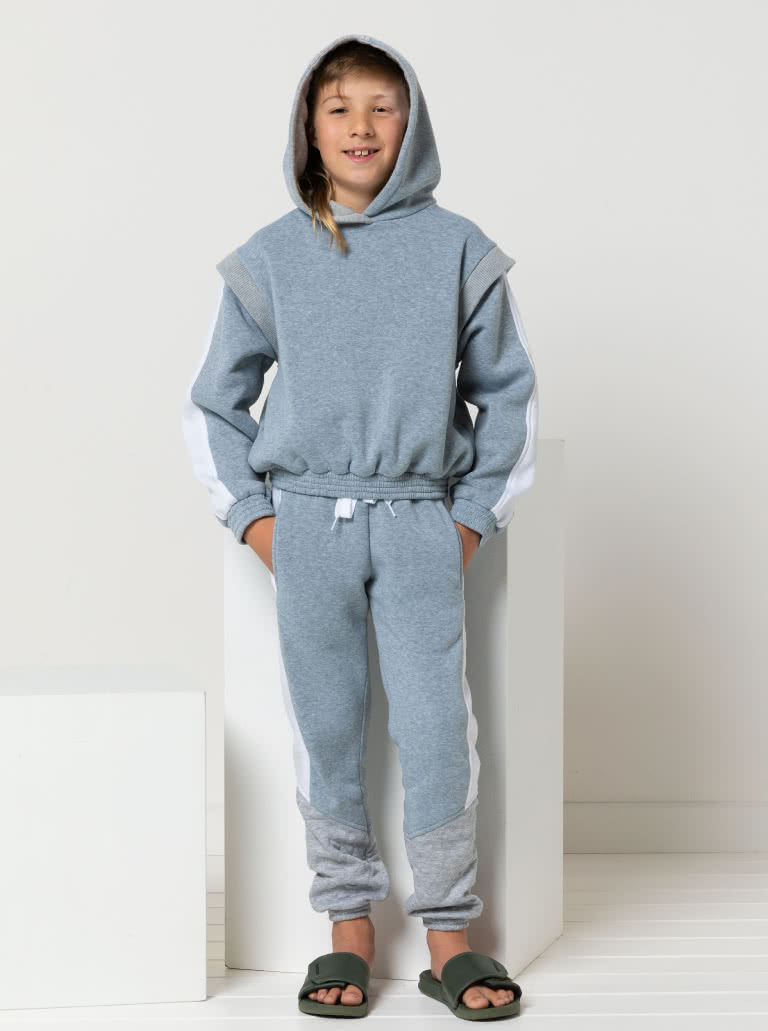 Beckett, Hayden and Rylie Teens Bundle By Style Arc - In this fabulous discounted pattern bundle you will receive our Beckett Teens Sweater, Hayden Teens Tee and Rylie Teens Sweatpant, for teens 8-16