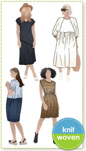 Beginner Bundle Dresses Sewing Pattern Bundle By Style Arc - 4 beginner friendly dress patterns to start sewing your me made wardrobe.