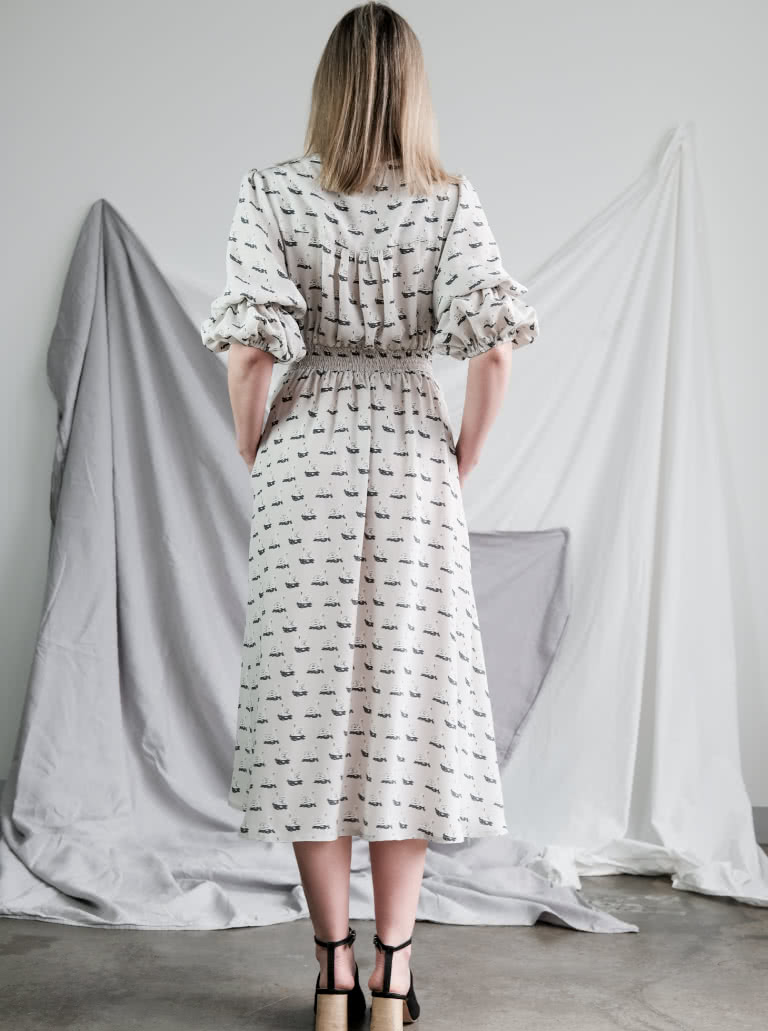 Belle Woven Dress Sewing Pattern Casual Patterns Style Arc