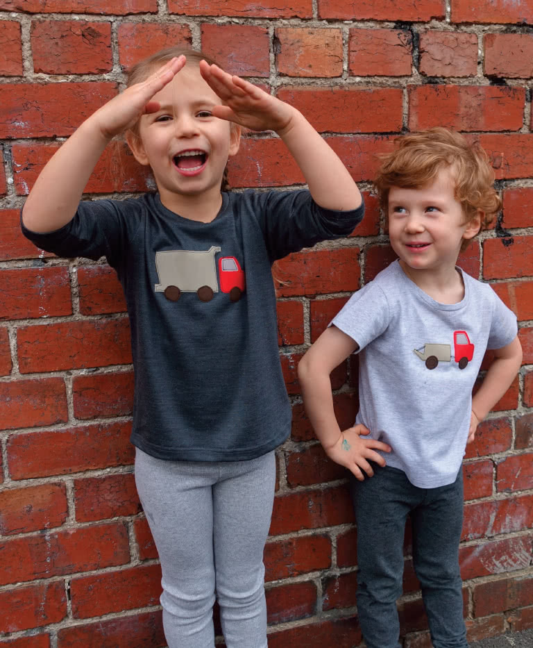 Billie T-shirt By Style Arc - Basic unisex kid's t-shirt pattern