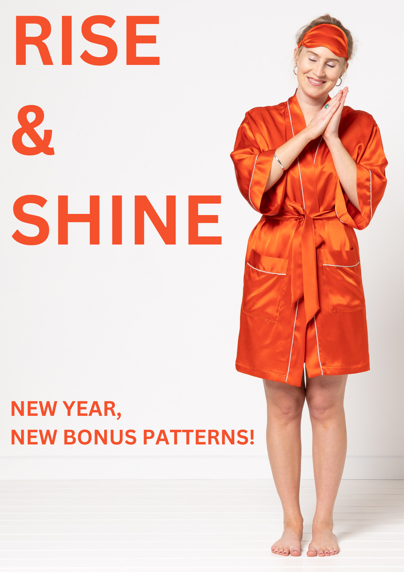 New Bonus Patterns - Lucia Knit Top or Loungewear Robe