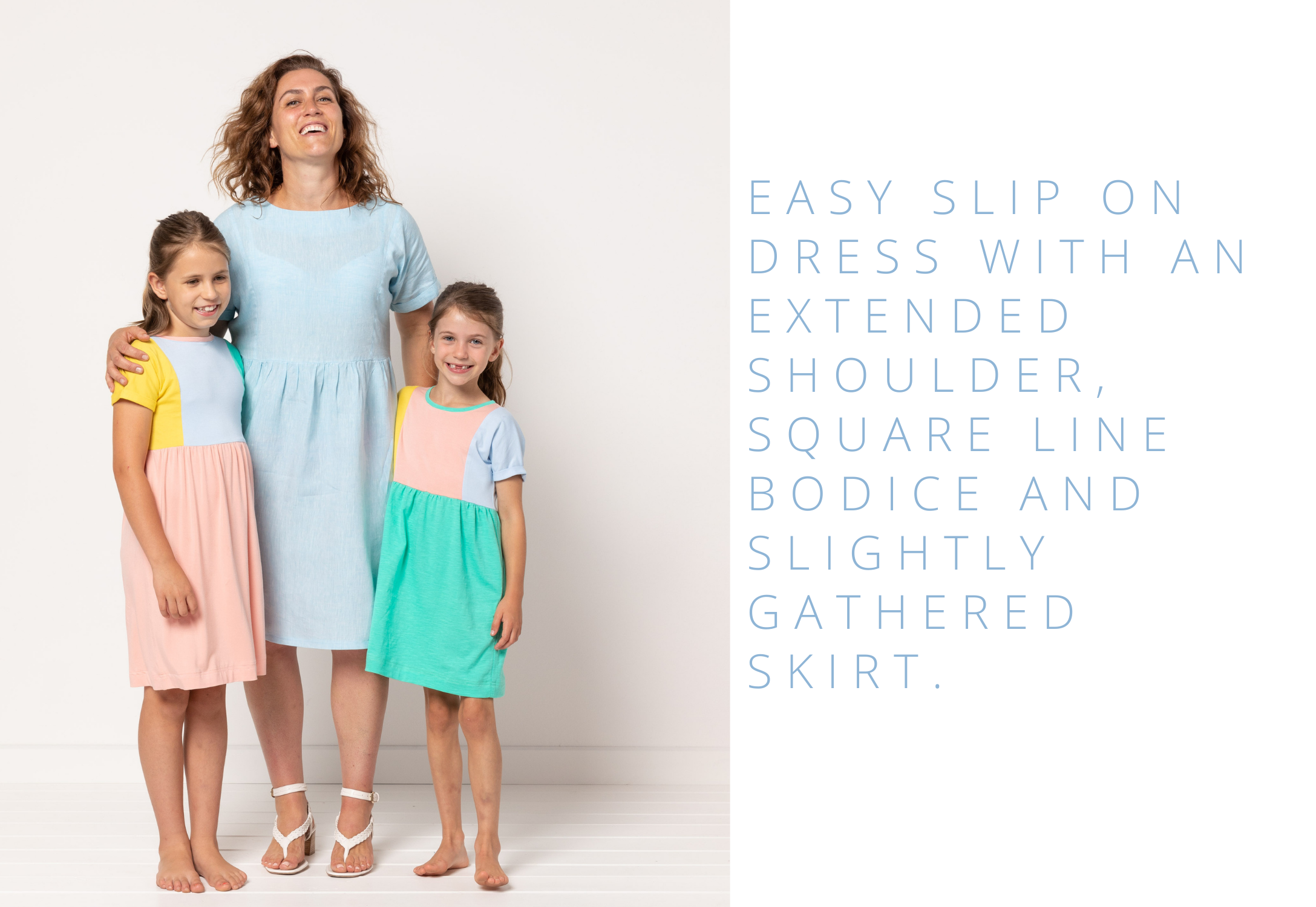 March Bonus pattern: Lacey Kids Dress Pattern