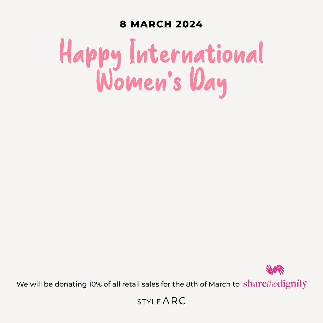 Happy International Women's Day - Help us support Share the Dignity
