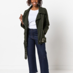 Carly Aviator Jacket Sewing Pattern By Style Arc