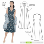 Carnegie Woven Dress Sewing Pattern – Casual Patterns – Style Arc