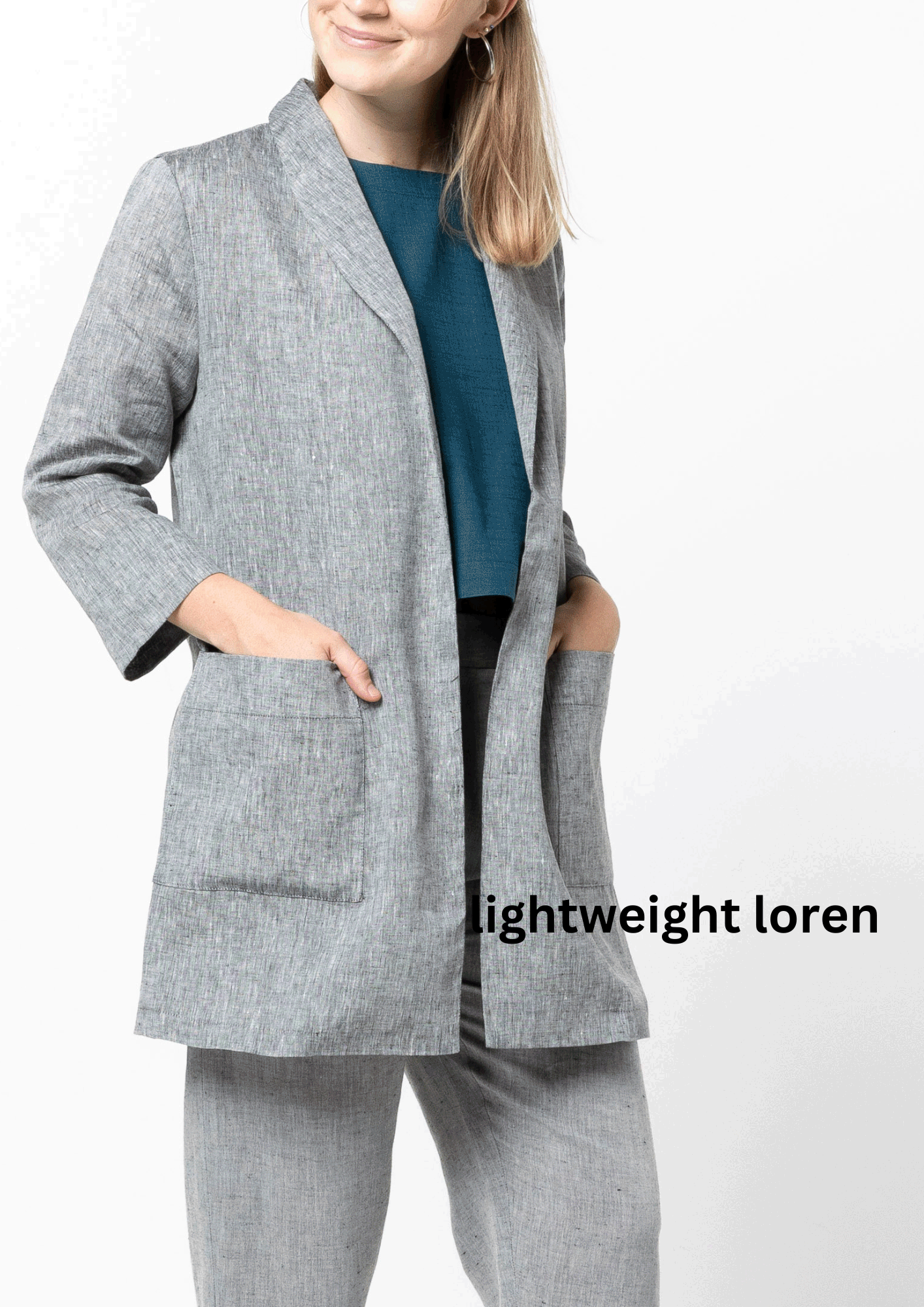 Sew many options with the Loren Jacket pattern
