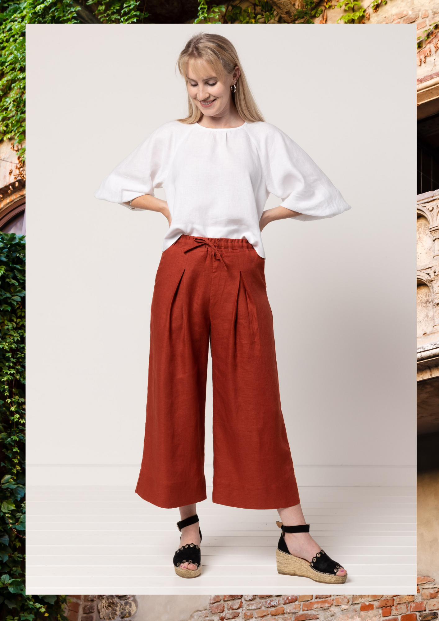 New Pattern Bundle - Verona Woven Top & Milan Woven Pant 