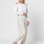 Cold Shoulder Knit Top Sewing Pattern By Style Arc