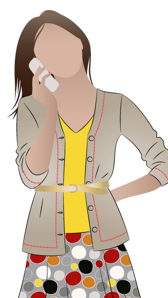 Cosy Cardi By Style Arc - Great basic knit cardigan