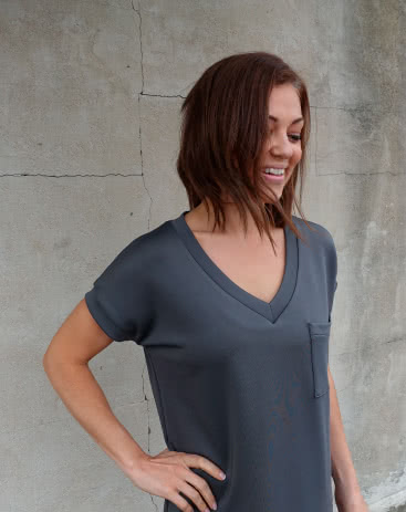 Style Arc's Monthly Freebie- November Freebie Richie Knit Tunic