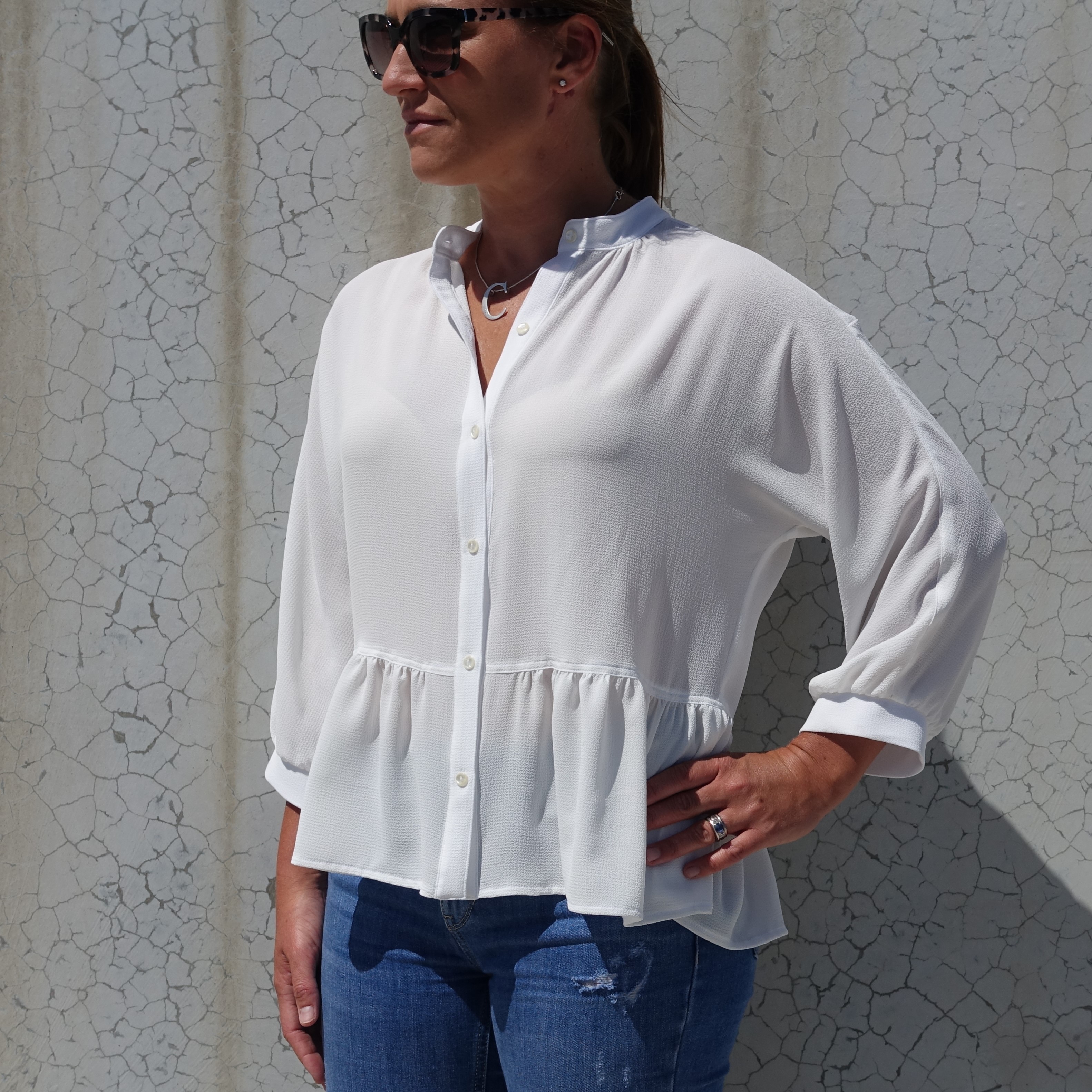 Blossom Woven Top Sewing Pattern by Style Arc