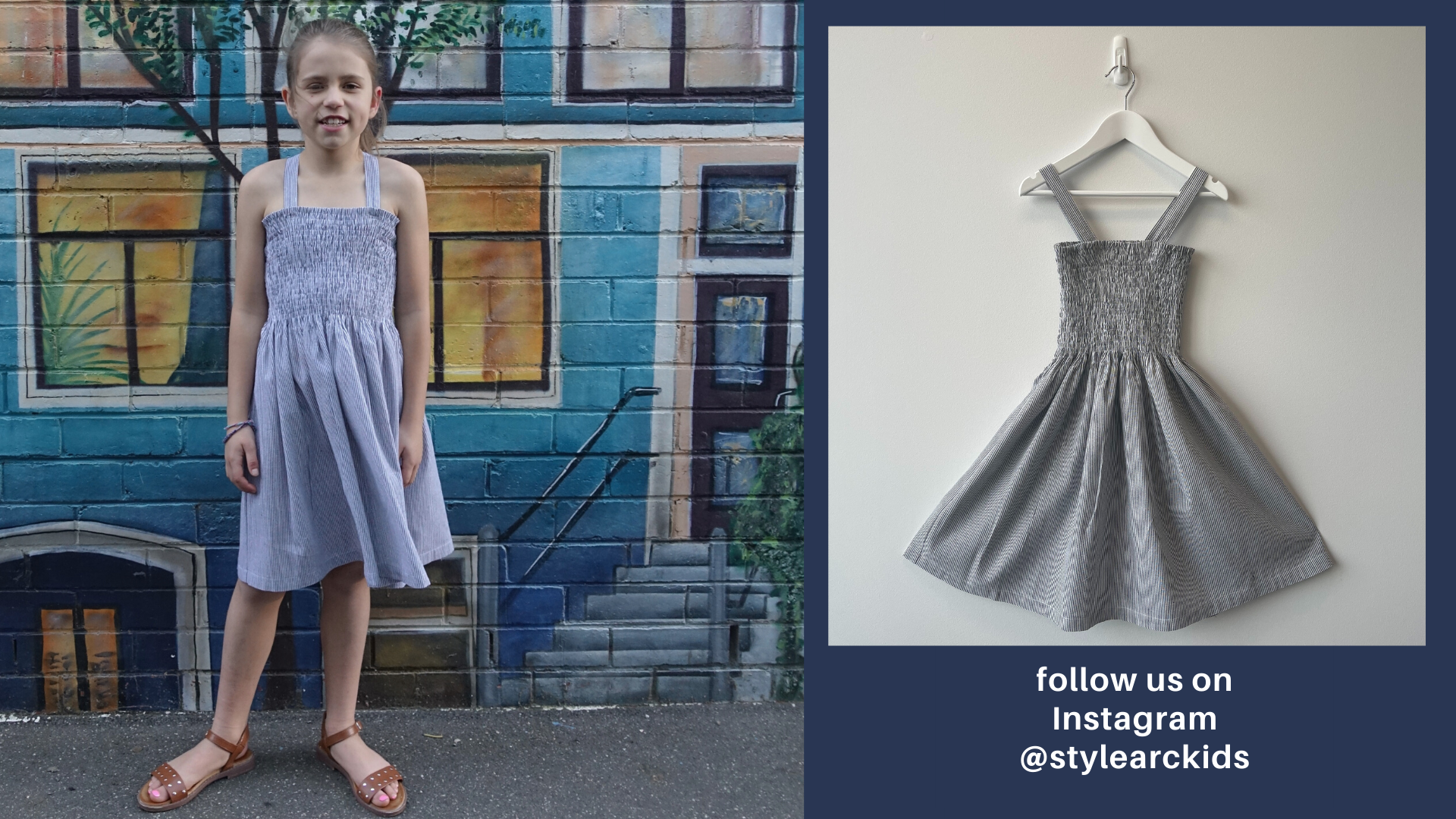 Style Arc's latest release the Pippa Teens Dress and Top pattern 