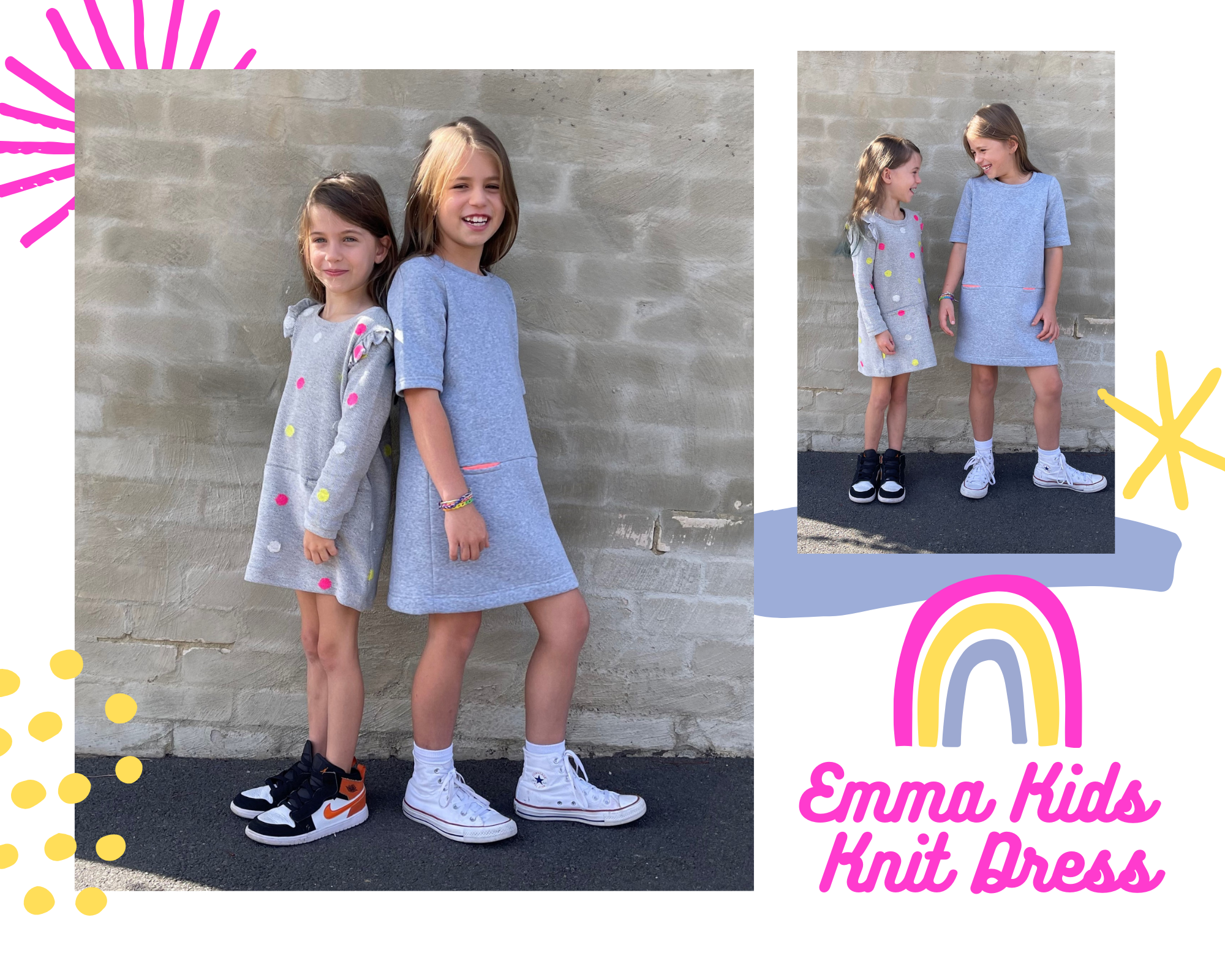 Style Arc Kids Latest Release - Emma Kids Knit Dress