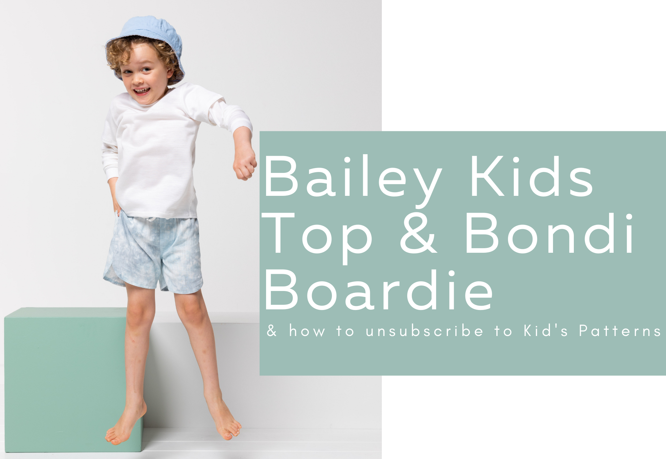 Bailey Kids Top and Bondi Kids Boardie