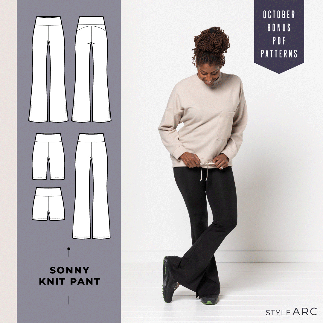Sonny Knit Pant | October Bonus Pattern!