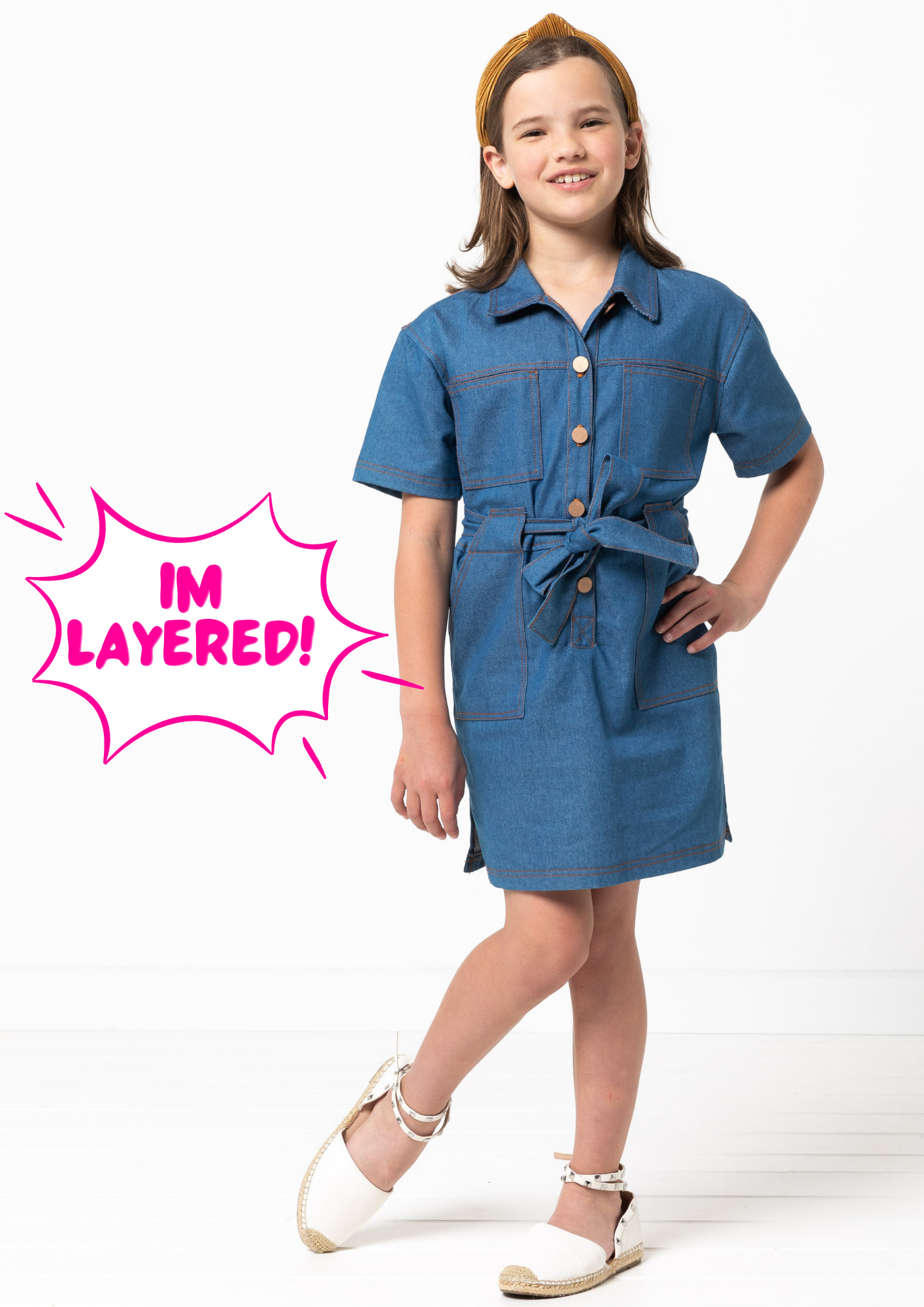 Style Arc's latest teen pattern release | Demi Teens Dress 08-16 