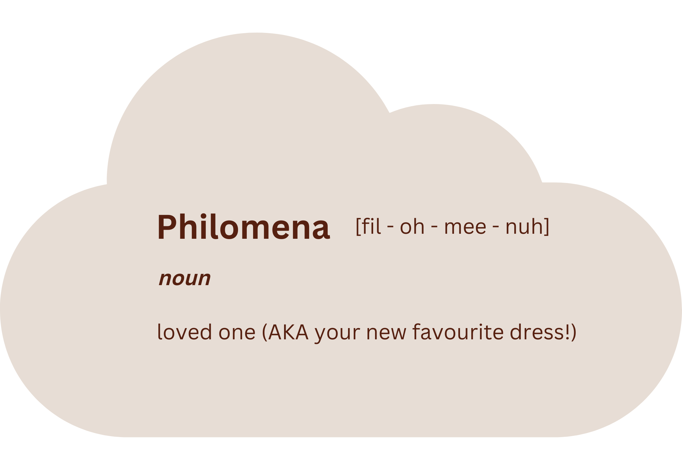 Philomena - Your new favourite dress!