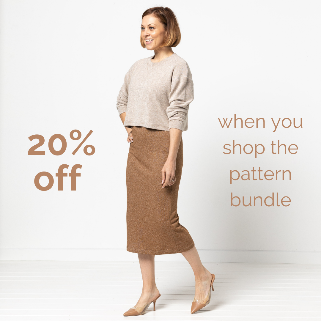 20% off when you shop the pattern bundle