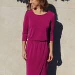 Dry Knit Crepe – Magenta Fabric By Style Arc
