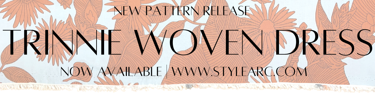 New Pattern Release - Trinnie Woven Dress 