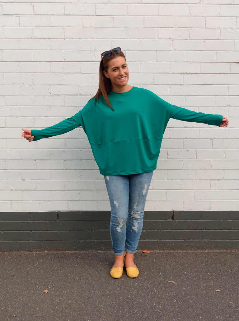 Sunny Knit Top Fabric Pattern Bundle - Jade