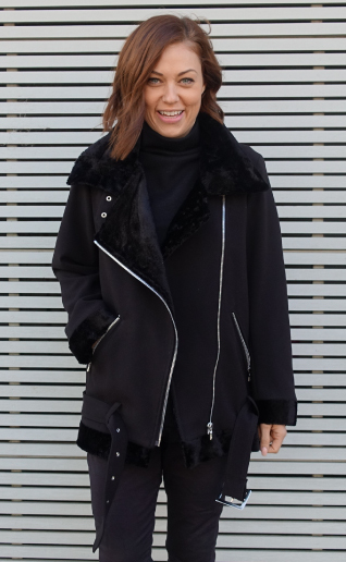 Carly Aviator Jacket by Style Arc