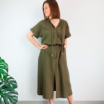 Eadie Woven Jumpsuit Dress