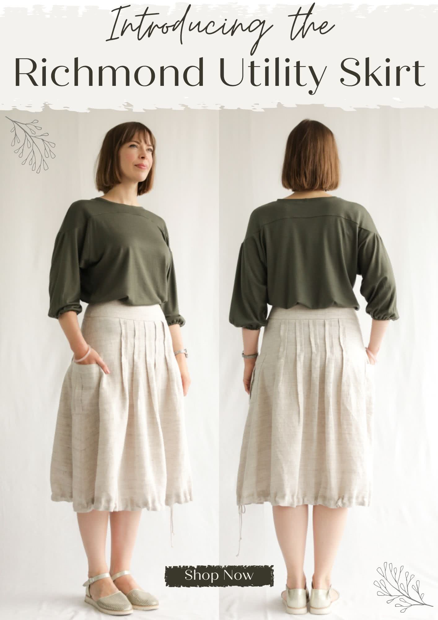 Style Arc's latest release - Richmond Utility Skirt