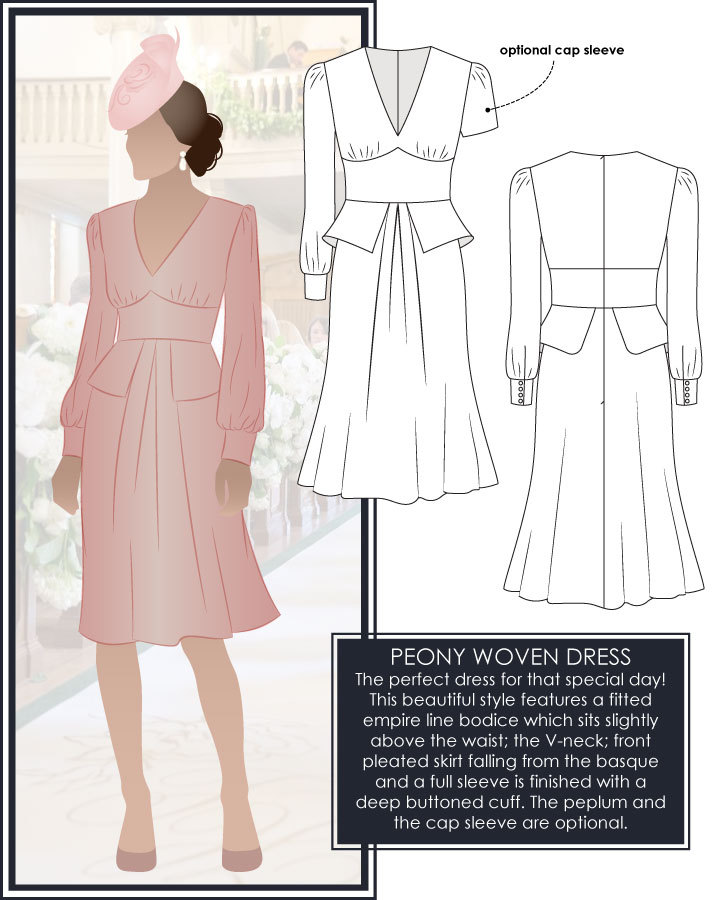 Style ARC: Peony Woven Dress