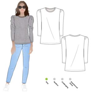 Emery Knit Top Sewing Pattern – Casual Patterns – Style Arc