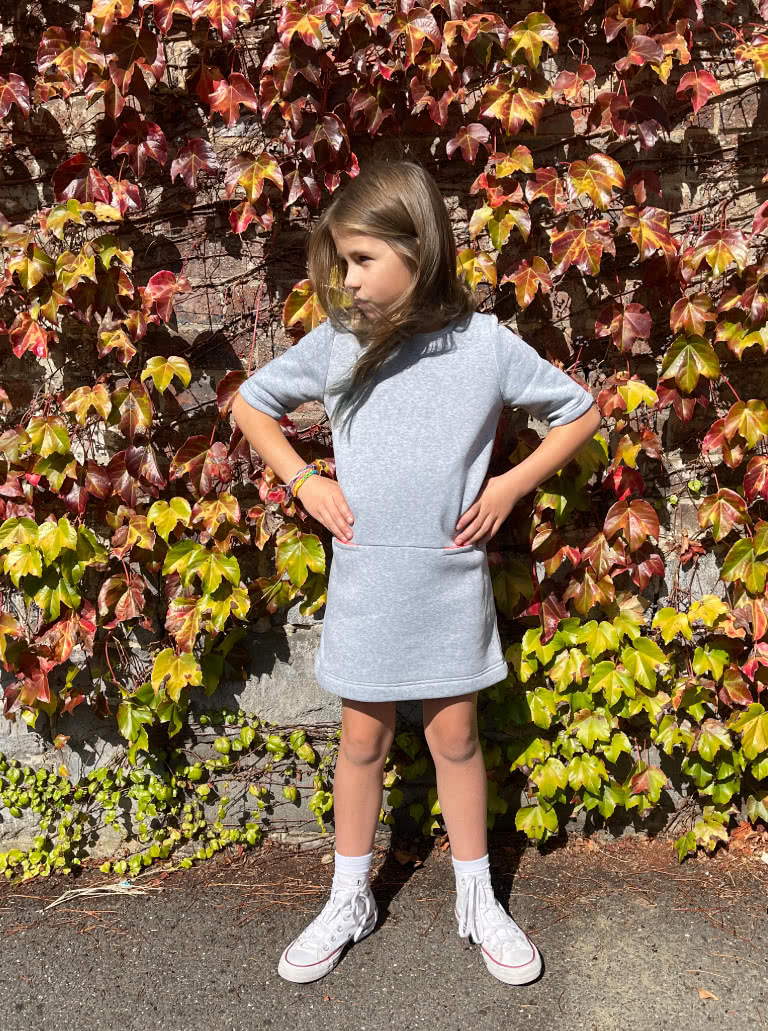 Emma Kids Knit Dress Sewing Pattern MultiSize Casual Patterns