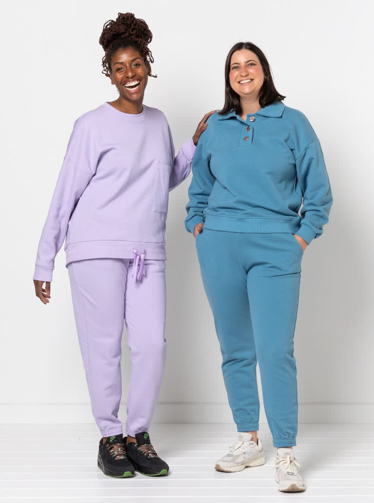 Ernie Knit Pant By Style Arc - A leisure wear essential the Ernie Knit Pant is designed for comfort. Pair with the Bert Knit Top and sneakers for casual days.