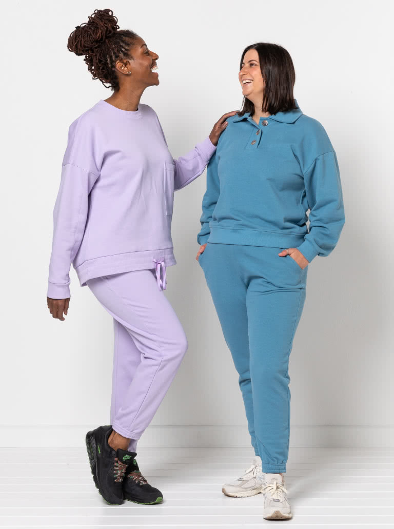 Ernie Knit Pant By Style Arc - A leisure wear essential the Ernie Knit Pant is designed for comfort. Pair with the Bert Knit Top and sneakers for casual days.