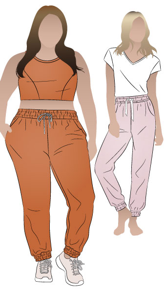 Ernie Knit Pant By Style Arc - A leisure wear essential the Ernie Knit Pant is designed for comfort. Pair with the Bert Knit Top and sneakers for casual days.