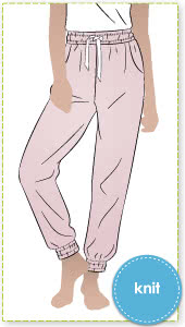Ernie Knit Pant By Style Arc - A leisure wear essential the Ernie Knit Pant is designed for comfort. Pair with the Bert Knit Top and sneakers for casual days.