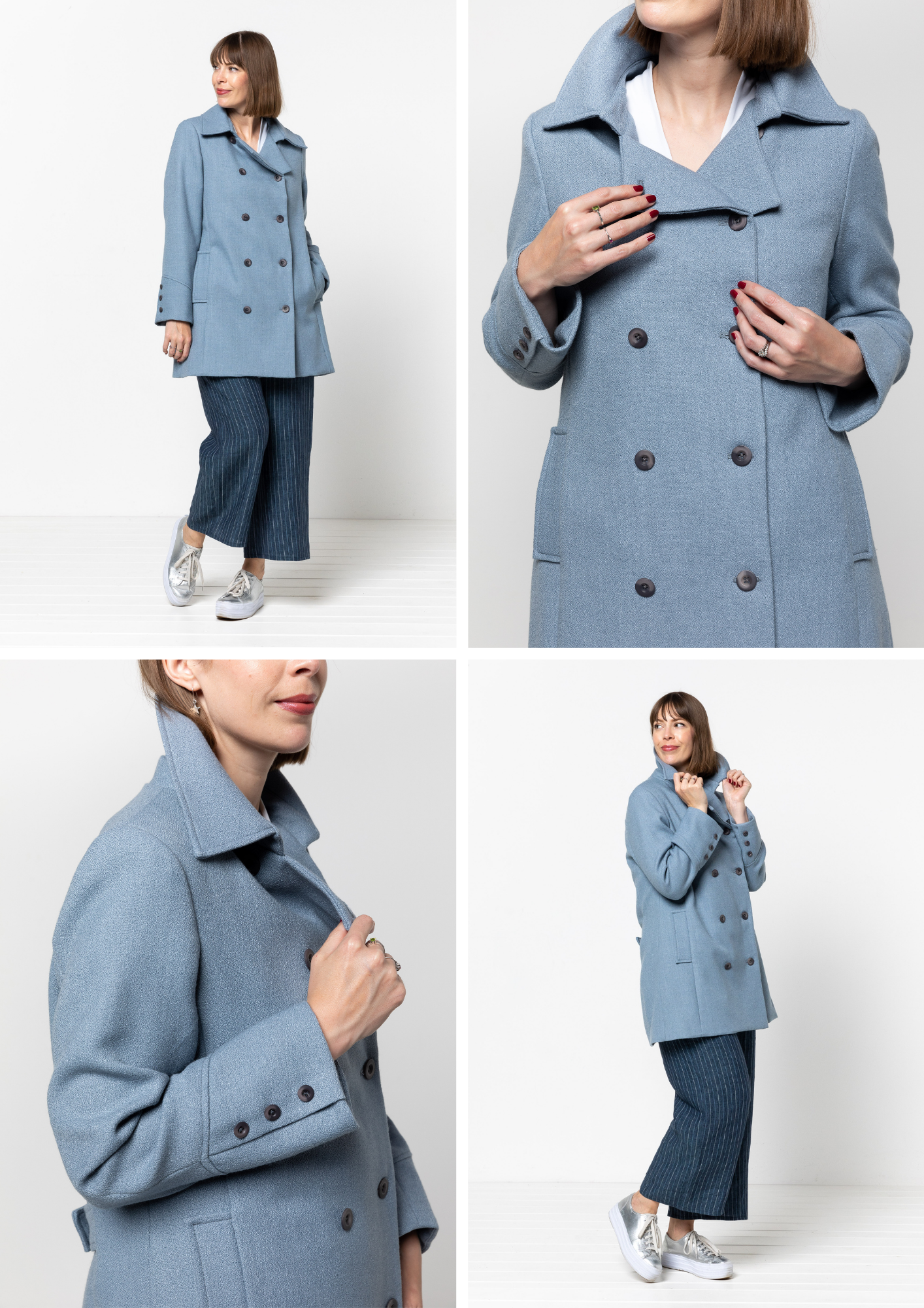 Beatrice Pea Coat Pattern