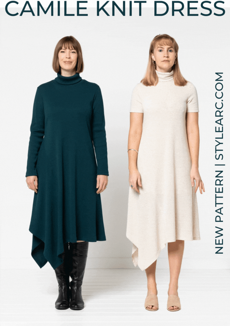 New Pattern - Camile Knit Dress