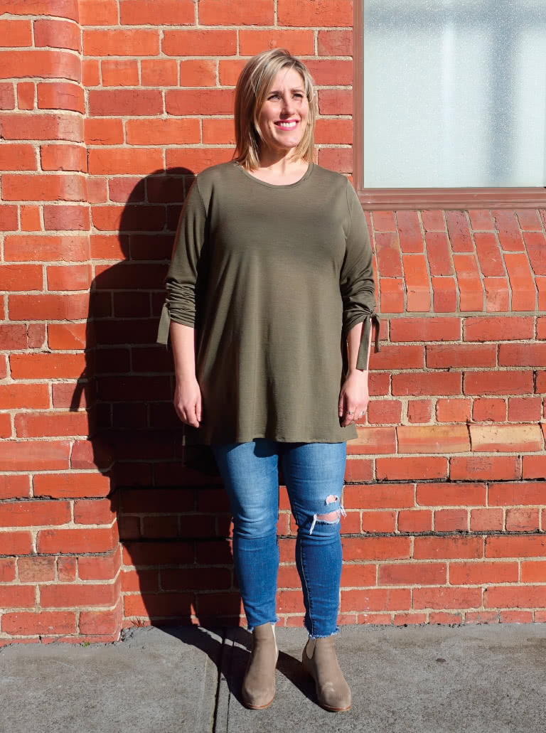 2019 August Freebie - Oakley Knit Tunic