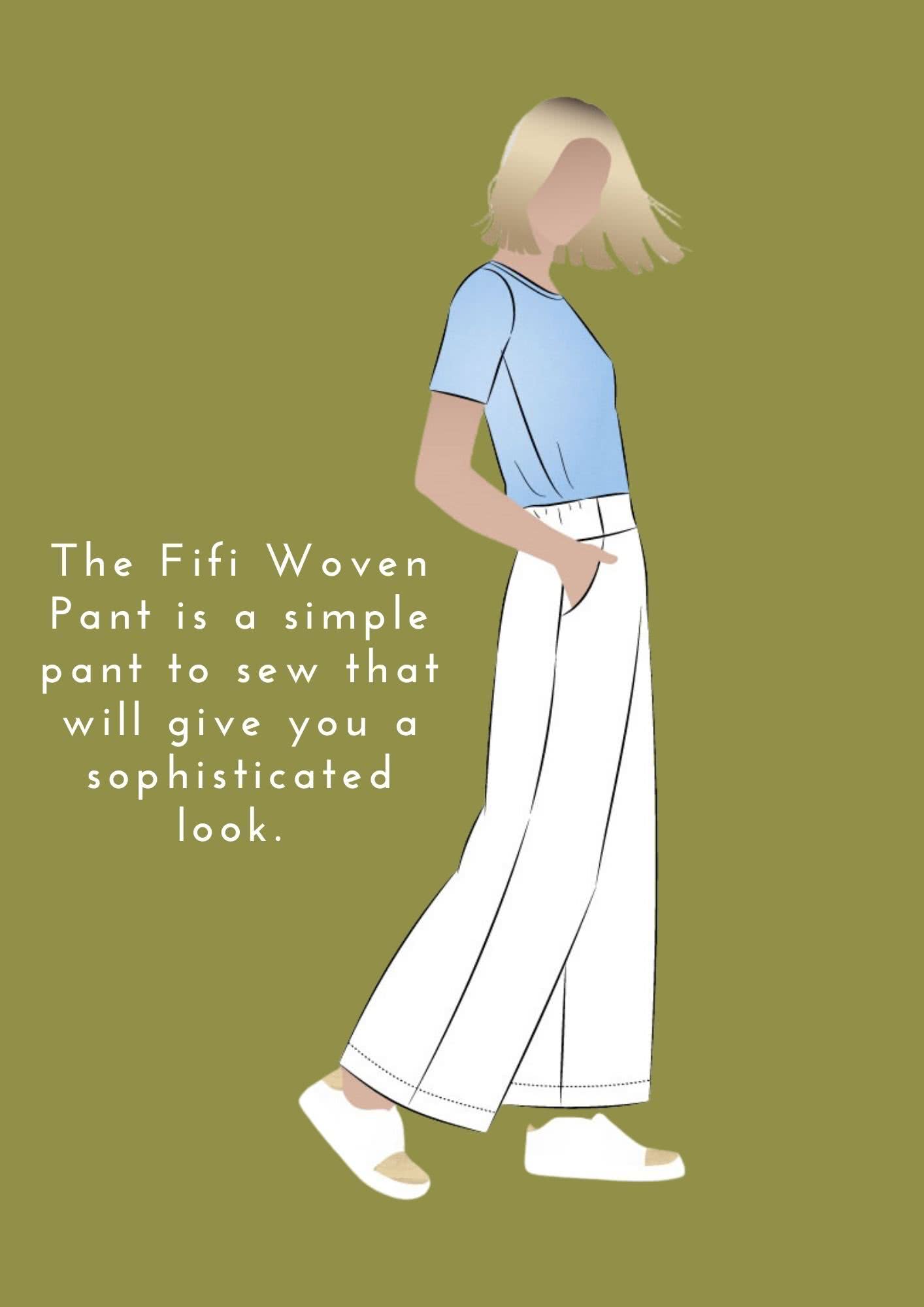 Fifi Woven Pant - Style Arc's December Bonus Patterns 