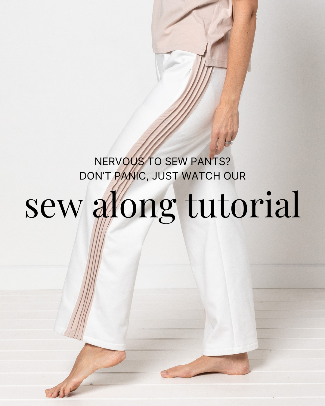 Sunday Walking Pant Sew Along Tutorial 