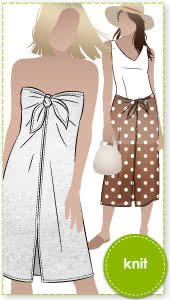 Fabulous Freda Sewing Pattern By Style Arc - Summer dress, beach sarong & bathroom wrap in one
