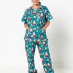 Flossy Woven Scrubs Set