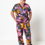 Flossy Woven Scrubs Set