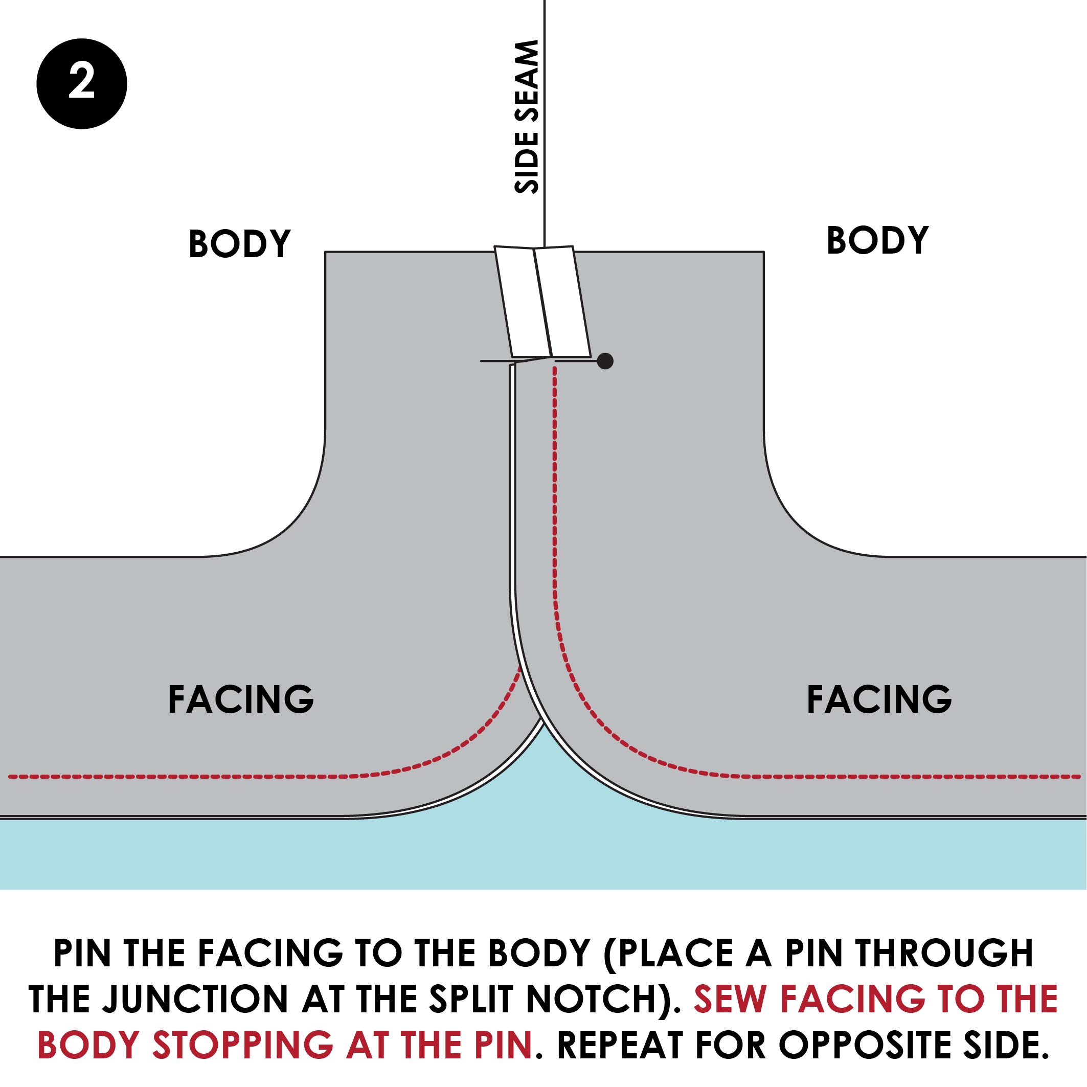 how-to-sew-hem-split-with-facing-2