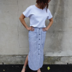 Indigo Maxi Skirt Sewing Pattern By Style Arc