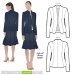 Janet Jacket Sewing Pattern – Semi-formal Patterns – Style Arc