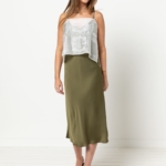 Kingsley Bias Cut Dress And Cami